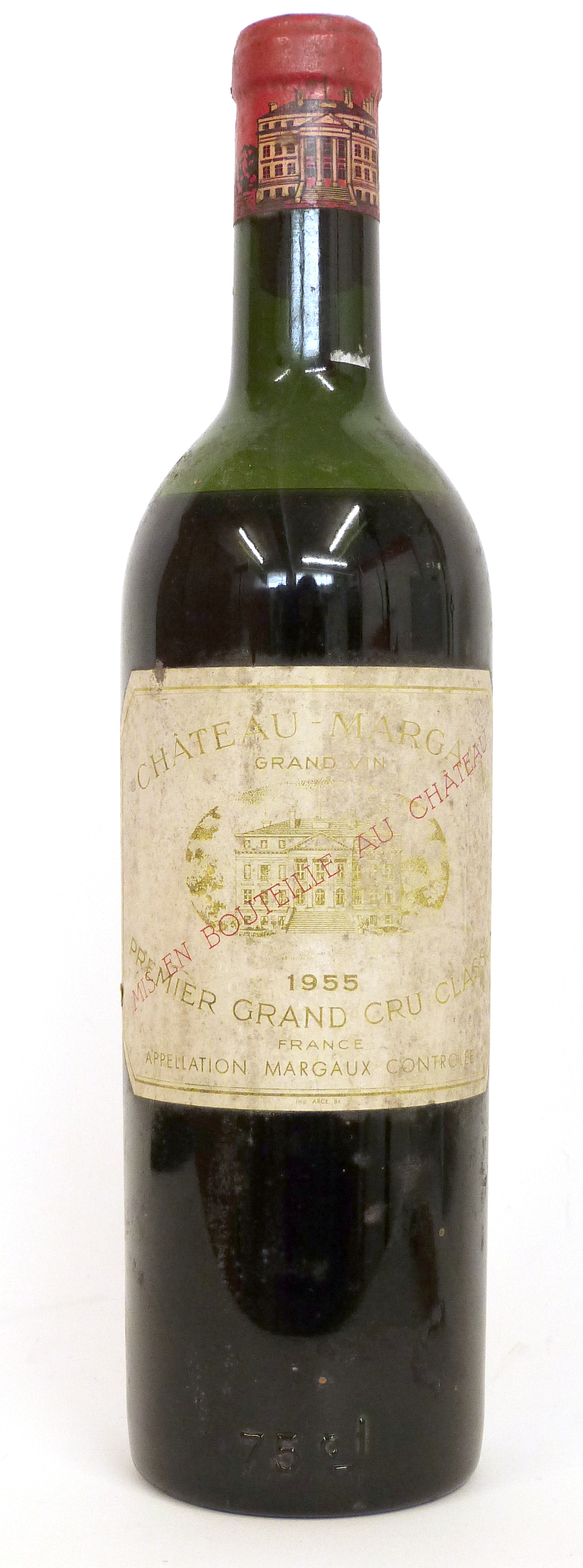 Chateau - Margaux Premiere Grand Crus Classe 1955 1, Bottle