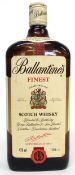 One bottle Ballantynes blended Scotch Whisky^ 43% vol 1ltr