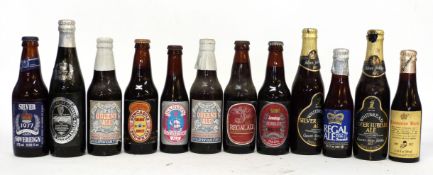 12 various Silver Jubilee Commemorative Ales