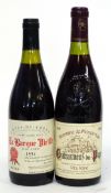 1 bt 1985 Chateauneuf du Pape Dom de Monpertuis^ P Jeune t/w 1994 Cotes du Rhone La Barque