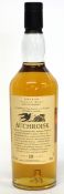 One bottle Auchroisk Flora & Fauna 10yo Scotch Whisky