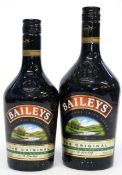 One litre bottle of Baileys Irish Cream together with a 700ml bottle of Baileys Irish Cream (2)