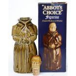 1 bt Abbot~s Choice Finest Old Scotch Whisky 700 proof (in figurine decanter) - boxed with full