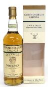 One bottle 1980 Connoisseurs Choice Speyside Single Malt Scotch Whisky^ distilled Caperdonich by