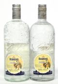 Two bottles of Boomsma Jonge Pure Grain^ each 1ltr and 35%