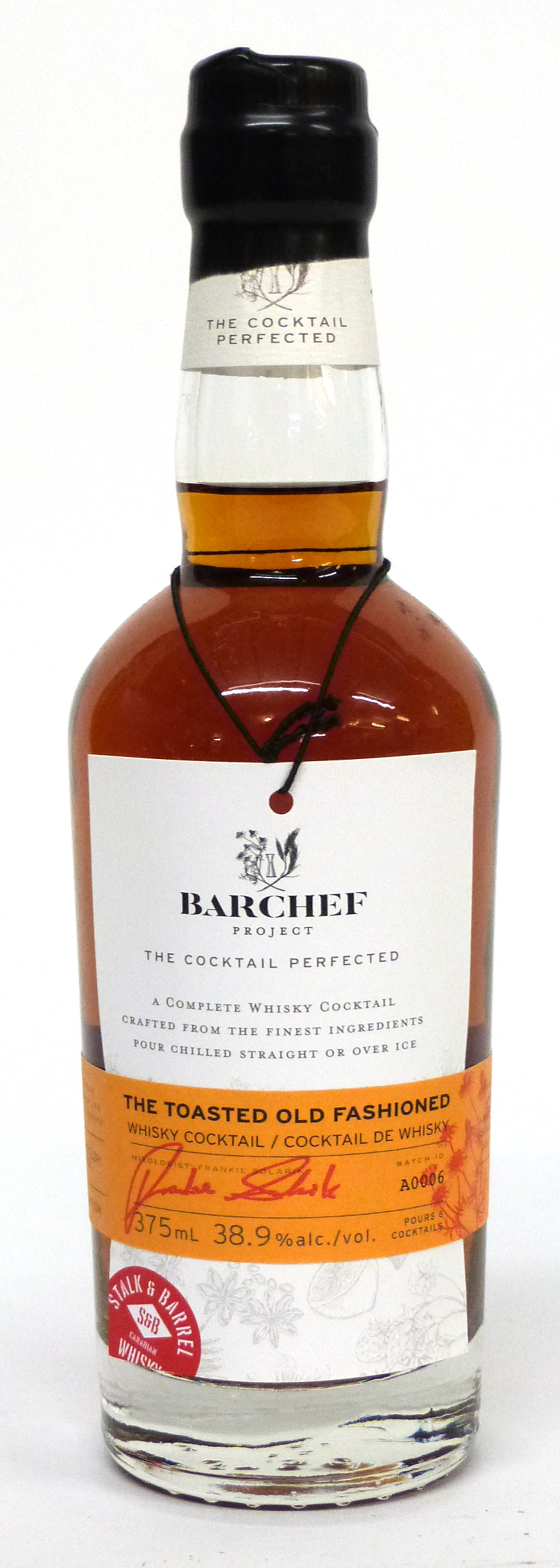 1 bt Barchef The Toasted Old Fashioned Whisky Cocktail