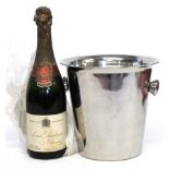 1 bottle 1961 Louis Roederer Champagne^ t/w an ice bucket