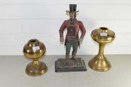 REPRODUCTION AUTOMATON WITH TWO BRASS LAMPS