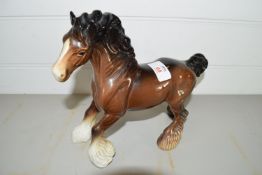 PORCELAIN MODEL OF A HORSE