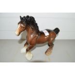 PORCELAIN MODEL OF A HORSE