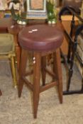 JOINTED BAR TYPE STOOL, APPROX 35CM DIAM