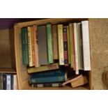BOX CONTAINING BOOKS, MOSTLY COOKING INTEREST, INCLUDING ART OF FRENCH COOKERY, LAROUSSE