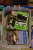 BOX CONTAINING MIXED BOOKS - BRITISH BIRDS MAGAZINES, MOSTLY 1980S