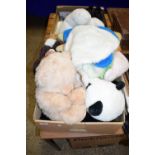 BOX CONTAINING SOFT TOYS