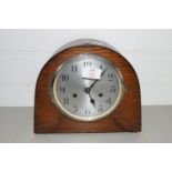 WOODEN MANTEL CLOCK