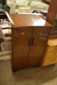 CIRCA 1950S/60S CONCAVE SIDE CABINET, APPROX 54CM