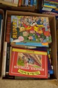 BOX CONTAINING MIXED BOOKS - W E JOHNS "BIGGLES AND THE BLACK PERIL", "BIGGLES AND THE CAMEL