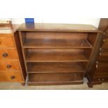LOW BOOKCASE, LENGTH APPROX 107CM
