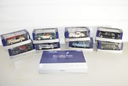 BOX CONTAINING MODEL CARS BY ATLAS COLLECTIONS (9)