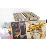 PLASTIC BOX OF LPS, POP MUSIC - FOREIGNER, FRANKIE GOES TO HOLLYWOOD, ROXY MUSIC ETC