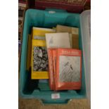 BOX CONTAINING MIXED BOOKS - BRITISH BIRDS MAGAZINES, MOSTLY 1980S