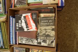 BOX CONTAINING MIXED REFERENCE BOOKS - MOSTLY WWI AND WWII INTEREST