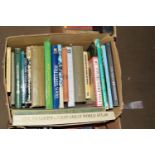 BOX OF MIXED HOME REFERENCE BOOKS - GARDENING, HOUSEHOLD MANAGEMENT, COOKERY ETC