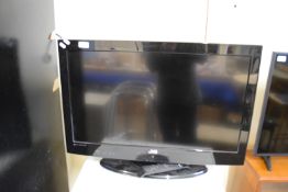 JVC 32" FLAT SCREEN TV WITH REMOTE