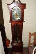 MODERN LONGCASE CLOCK, C WOOD & SON, 31-DAY, HEIGHT APPROX 169CM MAX