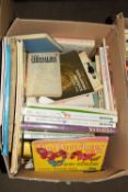 BOX CONTAINING MIXED BOOKS - MOSTLY GARDENING INTEREST WITH SOME OTHER REFERENCE