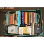 BOX OF MIXED BOOKS - THE WALSINGHAM WAY, THE GOLDEN BOUGH, GREEK ART ETC