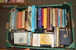 BOX OF MIXED BOOKS - THE WALSINGHAM WAY, THE GOLDEN BOUGH, GREEK ART ETC