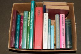 BOX OF MIXED BOOKS - GARDEN INTEREST, TOURISTS NORFOLK, WORDSWORTH'S POLITICAL WORKS ETC