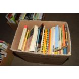 BOX OF MIXED BOOKS - LITERATURE, MUSIC ETC