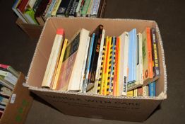 BOX OF MIXED BOOKS - LITERATURE, MUSIC ETC