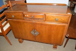 MID-20TH CENTURY SIDEBOARD, LENGTH APPROX 122CM