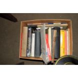 BOX OF MIXED BOOKS - THE RUBAIYAT OF OMAR KHAYYAM (BALLANTYNE) ETC