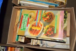 BOX CONTAINING MIXED BOOKS - COOKERY INTEREST