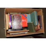 BOX OF BOOKS AND BINDINGS, 19TH CENTURY ONWARDS