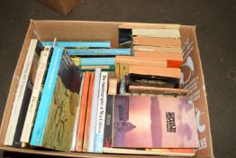 BOX OF MIXED BOOKS - GREEK MYTHS, ETCHING AND ENGRAVING ETC