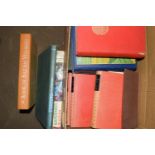 BOX OF MIXED VINTAGE REFERENCE BOOKS - GARDENING INTEREST, MRS BEETON'S COOKERY BOOK (WARD LOCK),