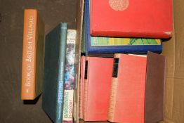BOX OF MIXED VINTAGE REFERENCE BOOKS - GARDENING INTEREST, MRS BEETON'S COOKERY BOOK (WARD LOCK),