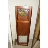 VINTAGE ELECTRIC CLOCK BY ITR (INTERNATIONAL TIME RECORDING CO LTD), WIDTH APPROX 39CM