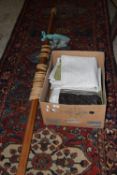 BOX CONTAINING VARIOUS LINENS