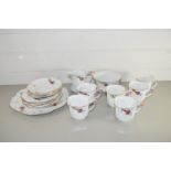 PART DECO STYLE TEA SET BY ROYAL STAFFORD