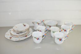 PART DECO STYLE TEA SET BY ROYAL STAFFORD