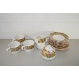 PART TEA SET, DOULTON EVERYDAY