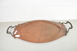 ART NOUVEAU STYLE COPPER TRAY