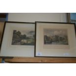 TWO PRINTS, ONE OF BECCLES, PUBLISHED 1833 BY MOON BOYS AND GRAVES, PALL MALL, AND SECOND PRINT OF
