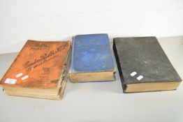 CATALOGUE FOR THE LONDON RUBBER CO 1939 AND TWO OTHER BOOKS, ONE BEING DYKES AUTOMOBILE AND GASOLINE